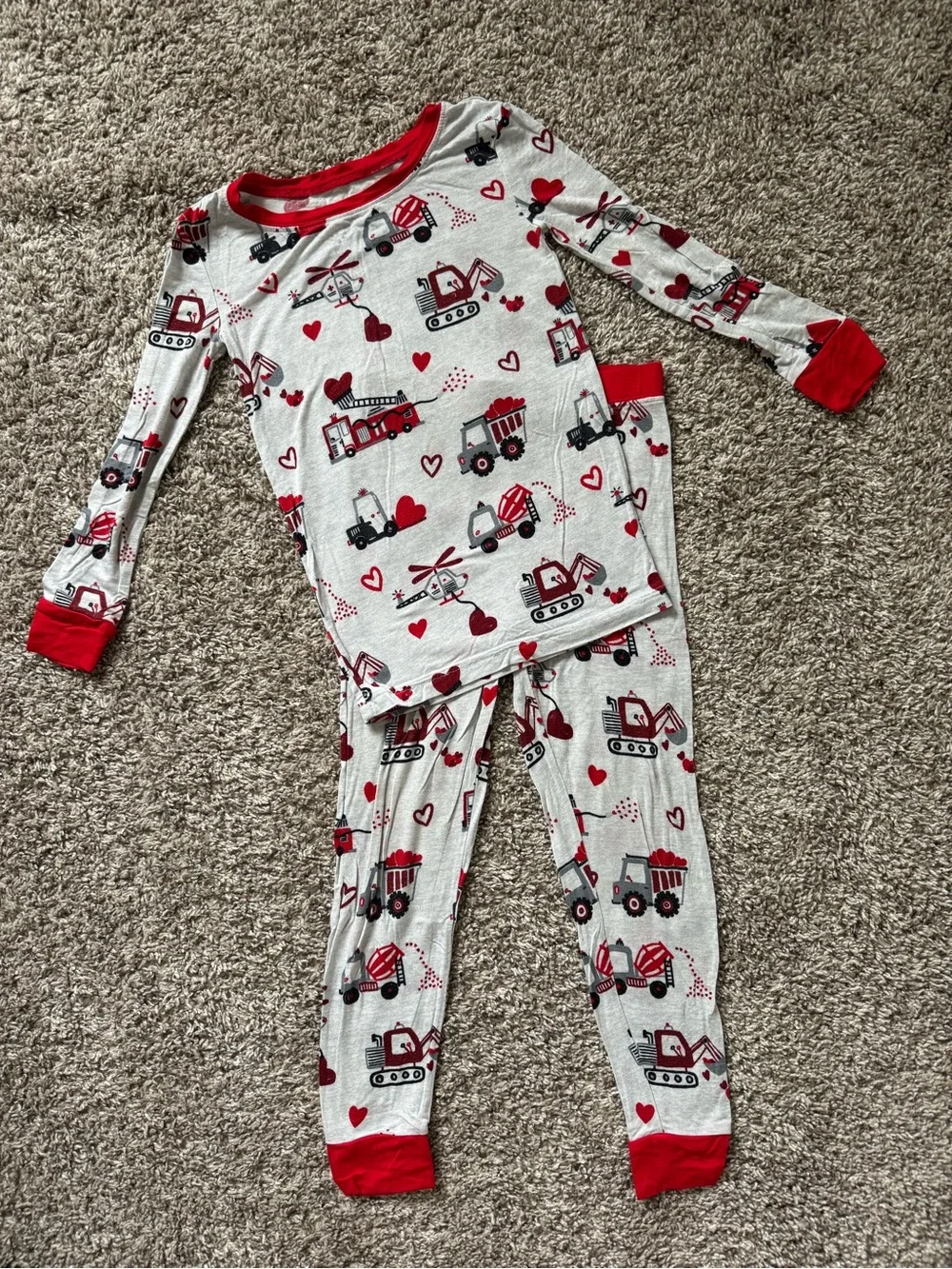 Little Sleepies Loads of Love Two-Piece Pajama Set, 4T